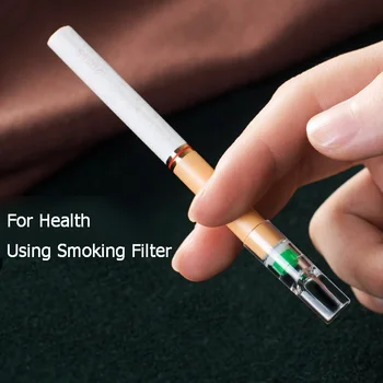 100buc Set Universal Gros și Subțire Tigari Smoking Filter Pipe de Tutun Reduce Tar Filtru Accesorii de Fumat