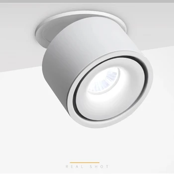 Reglabil Plafon Încastrat Spoturi putere de 10W, 12W 15W Estompat LED Încastrat lampa Nordic Spot luminos pentru interior Spotul corp de iluminat