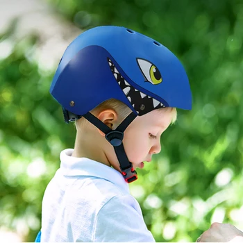 Biciclete Pentru Copii Biciclete Casca Băieți Fete Sport În Aer Liber, Ciclism, Patinaj Desene Animate Casca Copii Casca De Siguranță UltraLight Albastru Roz