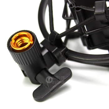 Metal Universal Șoc Montare Suspensie Spider Microfon Suport Antișoc Condensator Microfon Clip Pentru ISK RM18 T2050 TRM9 RM16