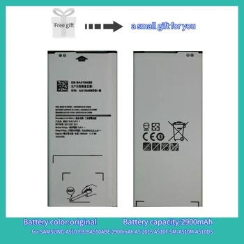 Supersedebat acumulatori pentru SAMSUNG A510 EB-BA510ABE 2900mA baterie pentru Samsung Galaxy A5 2016 A510F SM-A510M A510DS