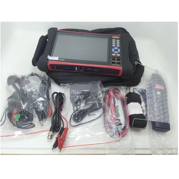 DHLfree Wanglu X7 H. 265 4K Camera IP tester 8MP TVI CVI, AHD SDI CVBS Camera CCTV Tester Monitor cu TDR,Cablu de marcare,Multimetru