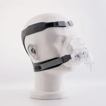 MOYEAH CPAP Masca Full face Mask cu Pălării Curea Pentru Anti Sforăit Apnee de Somn Masca Faciala Pentru Cpap, Apap, Mașină Bipap