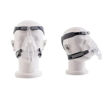MOYEAH CPAP Masca Full face Mask cu Pălării Curea Pentru Anti Sforăit Apnee de Somn Masca Faciala Pentru Cpap, Apap, Mașină Bipap