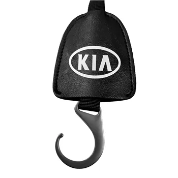 Logo-ul auto Tetiera Scaun Cârlig Umeraș Titularul Pungă de Pânză de Fixare Clip pentru KIA K2 K3 K4 K5 K6 K7 KX5 Sorento 2019 Sportage R Rio Suflet