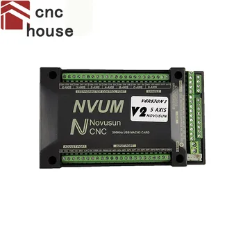 NVUM 4 Axa Mach3 USB Card 300KHz router CNC 3 4 5 6 Axe de Mișcare Cardul de Control Breakout Bord pentru diy gravor gravură