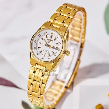 Seiko ceas de femeie 5 automatic ceas de Lux de Top Afaceri de Brand Sport Ceas Încheietura mâinii femeie Viziona relogio masculino SYMC02J1