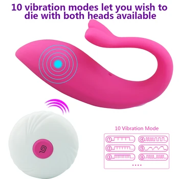 10 Frecvență G Spot Vibrator Stimulator Clitoris Delfin Vibratoare Ou Vaginal Masaj Adult Jucărie Sexuală pentru Femei Cupluri Sex-Shop