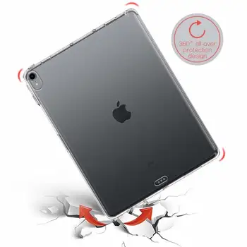 Pentru iPad Pro 12.9 Caz,Moale TPU Acoperire Pentru iPad de 12.9