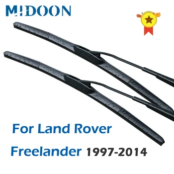 MIDOON Lamele Ștergătoarelor pentru Land Rover Freelander L314 / L359 se Potrivesc Pinch Tab Arme / Cârlig de Arme Model An Din 1997 până în