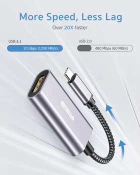 VSH USB de Tip C compatibil HDMI Adaptor USB 3.1 USB-C pentru Adaptor Video Converter pentru MacBook Air Pro/Matebook/Samsung