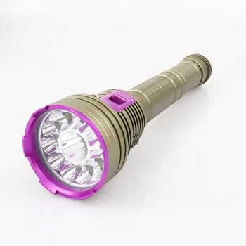 12*XM-L2 LED Scufundări Lanterna 8000lm Profesionale Puternice Scafandru scufundări lampă Subacvatice Lanterna 18650 26650 incarcator USB