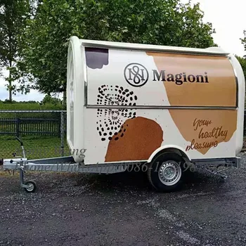 Alimente Trailer Camion De Catering Mobil Pentru Hot-Dog Rapid Caravana Cafenea, Chioșc De Telefonie Mobilă De Bucătărie Van