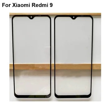 2 BUC Pentru Xiaomi Redmi 9 Față LCD Lentile de Sticlă touchscreen Xiao mi Redmi9 Panou de ecran Tactil Ecran Exterior de Sticlă fără flex