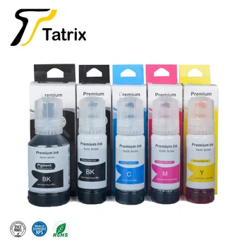 Tatrix Calitate Refill Cerneală Pentru 002 101 102 105 502 504 EcoTank de Cerneală Pentru Epson L4150 L4160 ET-7700 ET-7750 L6160 L7160 L7180