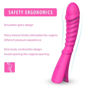 S－HANDE Silicon Moale Impermeabil Masaj Penis artificial Vibratoare Femei G-spot Vibrator Vaginal Stimulatoare Clitoris Adult Jucarii Sexuale
