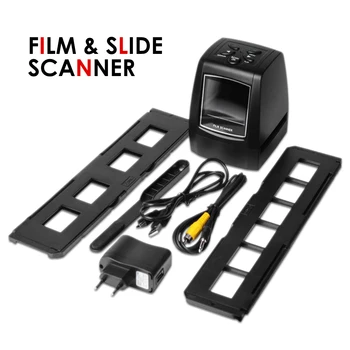 110/126/135 Slide-uri Negative de Film Scanner cu 2.4 la LCD de Înaltă Rezoluție de 5MP Portabil Negative de 35 mm Film de Scanare de Captare Mașină