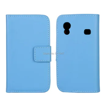 Flip din piele acoperi caz autentic portofel caz pentru Samsung Galaxy Ace S5830 5830