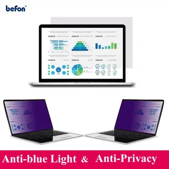 Befon 13.3 Inch Filtru de Confidențialitate Anti Blue Light Ecran de film Protector de ecran Lat 16:9 Notebook Laptop Ecran Protector