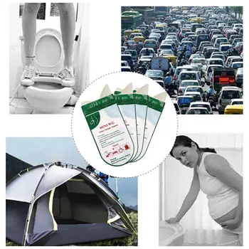 4buc 700Ml de Urgență Auto Portabil Urină Pungi pentru Voma Mini Toaletă Toalete Mobile Convenabil Bărbați Și Femei, Folosind în aer Liber