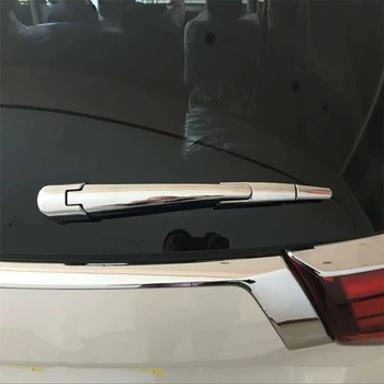 WELKINRY auto capac pentru Mitsubishi Outlander 2013 2016 2017 2018 ABS cromat spate coada fereastra ștergătoarelor de parbriz, capac ornamental