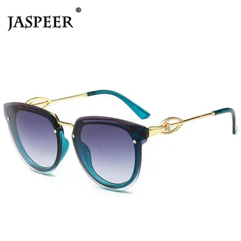 JASPEER Punk ochelari de Soare Vintage Supradimensionate fără ramă Femei Punk Brand de ochelari de Soare de Designer de Moda Doamnelor UV400 Ochelari