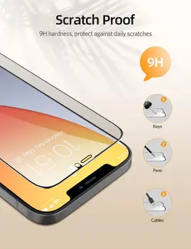Filtru de confidențialitate Sticla Acoperire Completă Film AntiSpy Scut Protector de Ecran pentru iPhone 12 Pro max 6.7 inch 2020