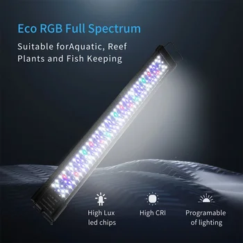 Acvariu cu LED-uri de Lumină Bar rezistent la apa Rezervor de Pește de Lumina 30/45CM Lampă Subacvatice Acvarii Decor Iluminat 220V UE NE-a UNIT AU Putere