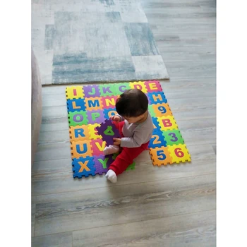 Copiii Mat Covor de Spumă Eva Copil Saltea Joc Jucarii Pentru Copii Playmat Litere Numere de Puzzle-uri Covoare în Grădiniță de Învățământ