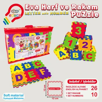 Copiii Mat Covor de Spumă Eva Copil Saltea Joc Jucarii Pentru Copii Playmat Litere Numere de Puzzle-uri Covoare în Grădiniță de Învățământ