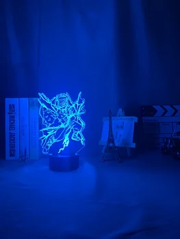 Kimetsu Nu Yaiba Led Lumina de Noapte Anime Demon Slayer Lampa pentru Decor Dormitor Lumină Copil Copil Cadou de Ziua Agatsuma Zenitsu Lumina