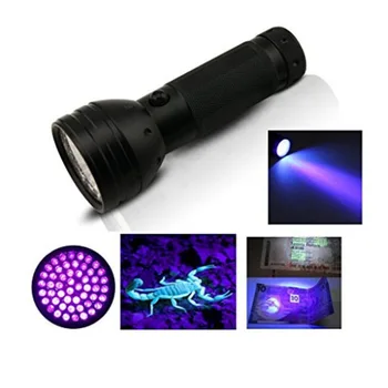 Wasafire 51 LED-uri de Mare Putere Lumina UV 395nm Lanterna Ultraviolete Scorpion Pisica si Caine de Companie Urină Bani de Detectare a folosi Lanterna Baterie AA