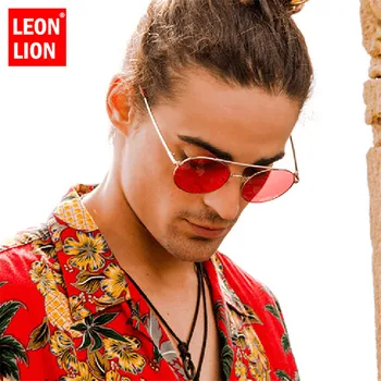 LeonLion 2021 Metal Brand de Lux ochelari de Soare Femei Vintage de Lux Ocean Lentile de Ochelari Oglindă Oculos De Sol Feminino UV400