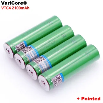 VariCore Original 3.6 V 18650 VTC4 2100mAh Mare de scurgere 30A baterie Reîncărcabilă Pentru US18650VTC4 + Subliniat