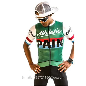 Iubesc durerea 2020 ciclism jersey pro echipa de oameni de vara set completini ciclismo biciclete imbracaminte ropa de hombre salopete gel pantaloni scurți