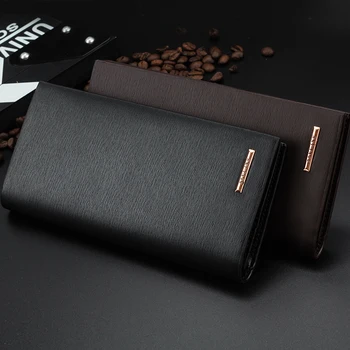 Portofel barbati lungă microfibra geanta de piele versiunea coreeană a multi-funcția de 12 portofel carte billetera hombre 2020 pentru bărbați de portofel
