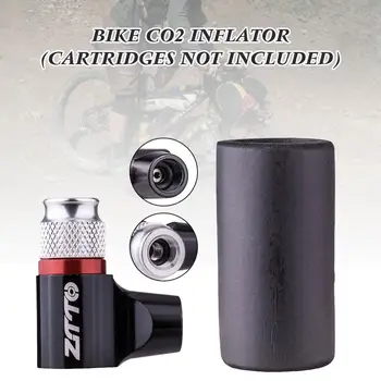 CO2 Pneumatice pentru Biciclete Anvelope Presta și Schrader Supapa de Biciclete Anvelope Pompa cu Burete Maneca pentru MTB, Biciclete Rutier