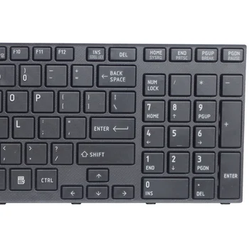 NE layout tastatură engleză Pentru TOSHIBA Satellite A660 A600 A600D A665 A665D NEGRU PK130CX2B00 Teclado laptop tastatura, Negru