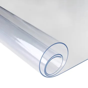 Brand fata de Masa din PVC Transparent rezistent la apa D' Apă și de Bucătărie Model de Sticlă de Ulei de Înaltă Calitate Cârpă Moale față de Masă 1.0 mm