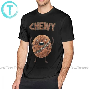 Chewbacca Tricou Delicioasa Ciocolata Cookie Wookiee T-Shirt Imprimat Oversize Tee Camasa Bumbac Barbati Streetwear Mâneci Scurte Tricou