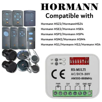 Usa de garaj HORMANN receptor 868 MHz control de la distanță 300mhz - 900mhz Multi Frecvență receptor pentru usa de garaj poarta