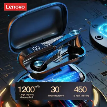 Lenovo QT81 Cască fără Fir Bluetooth Căști 5.1 AI Control Gaming Headset Stereo Bass Cu Microfon Reducere Zgomot