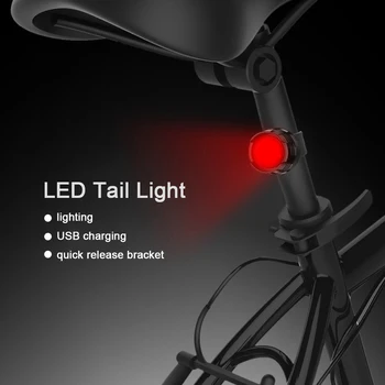 XML T6 LED Biciclete Lumina Modul 3 Biciclete Față de Lumină Fața Zoomable Torch Lampă rezistent la apa + Ciclism Stopul de Siguranță, Lumina de avertizare