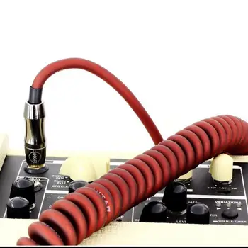 Chitara Sârmă De Arc Cablu Audio Direct La Unghi Drept Plug Placat Cu Aur Instrument Muzical Cablu Cablul De Chitara Accesorii