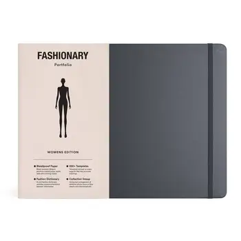 Mare de Femei de Moda de Notebook-uri cu Mini Moda Dicționar și Abia Vizibile Femei Figura Template-uri de Scopul pentru Rapid Schiță