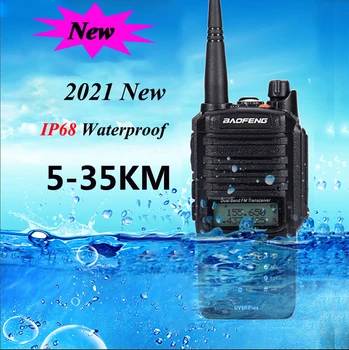 2021 Baofeng UV 9R plus Upgrade uv9r 40 km 50 km walkie talkie 10W hf transceiver vhf uhf radio cu rază lungă CB radio