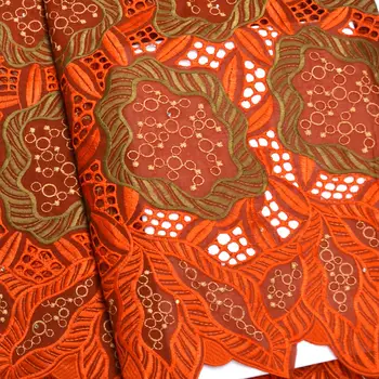 Cel mai popular Elvețian dantela tesatura 2020 mai recente broderie Africane țesături de bumbac Elvețian voile dantela pret de Fabrica Dubai stil țesături