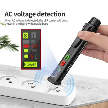 ANENG VD410A Electrice Tester Creion Detector de Tensiune AC Multimetru Tester Priza