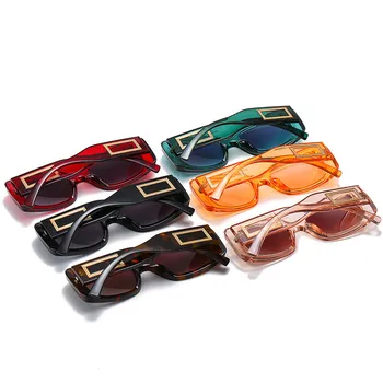 2020 Supradimensionat ochelari de Soare Patrati Femei Vintage Negru de Călătorie Mare Cadru Soare Galsses Brand de Lux Nuante de Rosu Moda gafas de sol