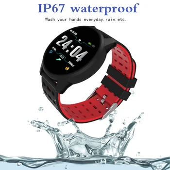 De vânzare la cald Ceasuri Inteligente Bărbați Femei Inimii metri Tensiunii arteriale Fitness Tracker GPS Smartwatch Ceasuri Sport pentru Android Ios